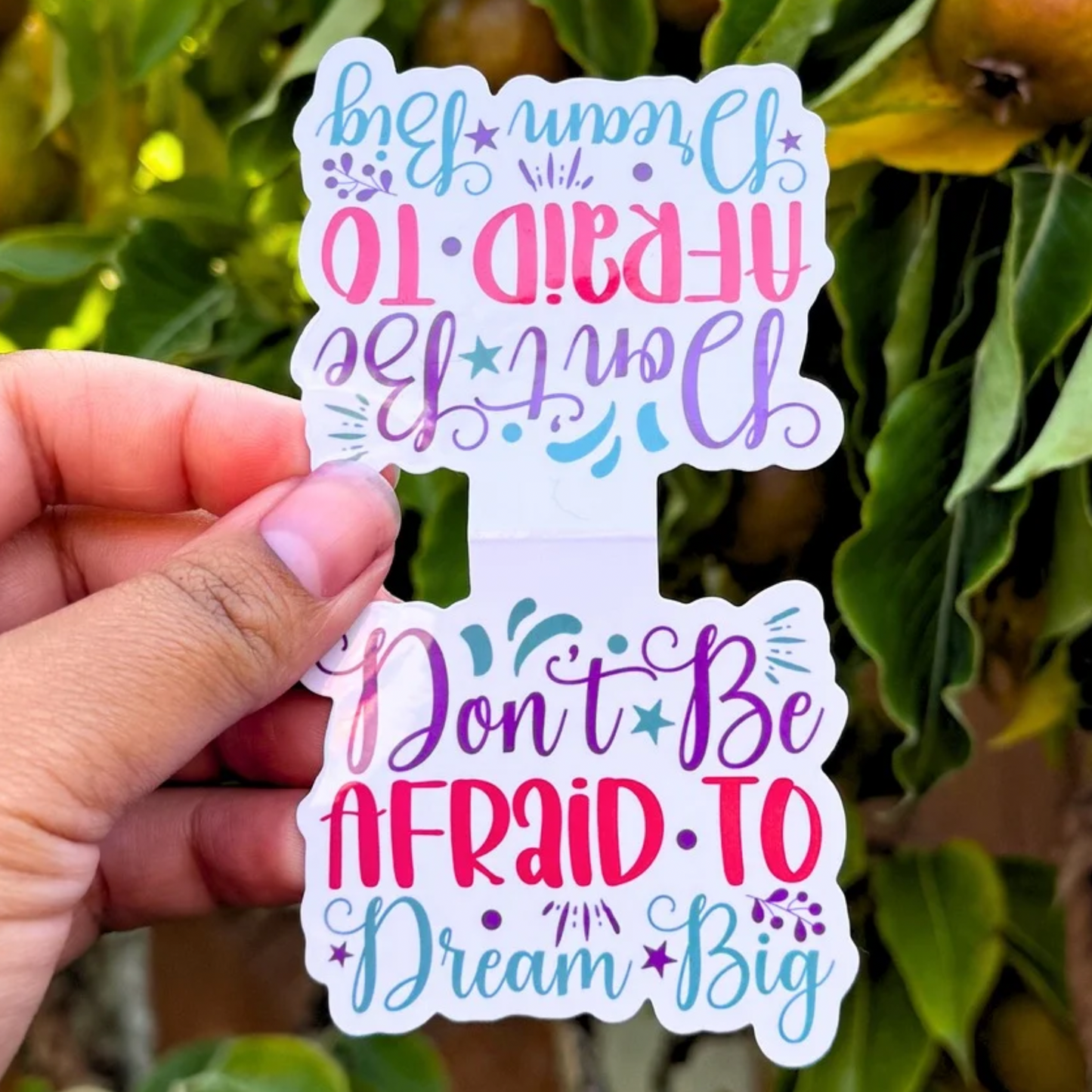 Magnetic Bookmark - Don’t Be Afraid To Dream Big